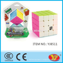 2015 Hot Saling YJ Yusu 4 * 4 cubes Magic Puzzle Cube Jouets éducatifs English Packing for Promotion